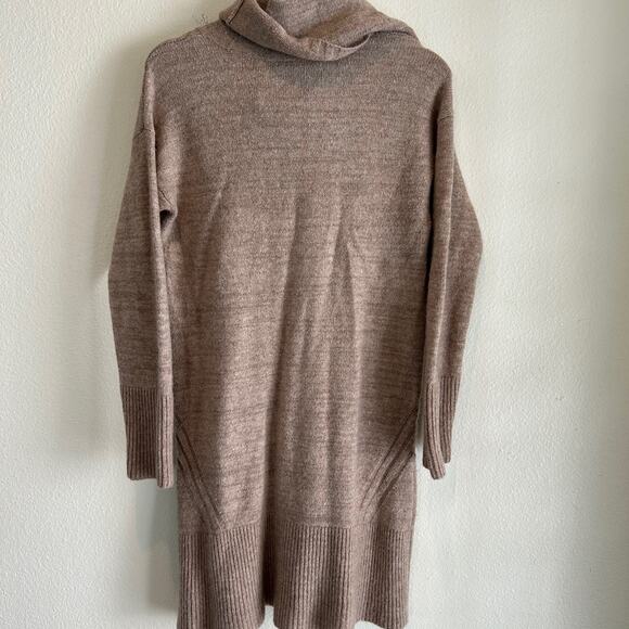 Anthropologie Dress Sonoran Cowl Neck SZM Long Sleeve Wool Blend Midi Sweater - Picture 6 of 11